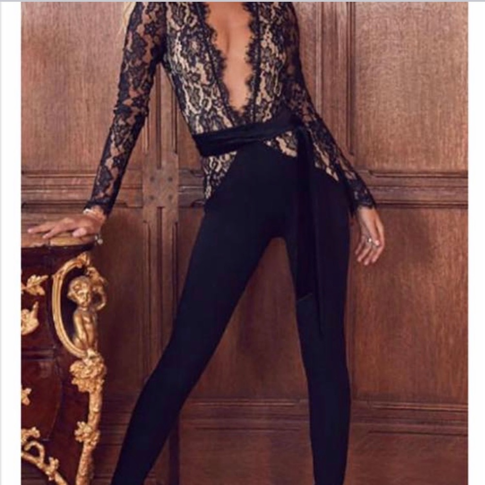 LVST Lace Bandage Jumpsuit Medium